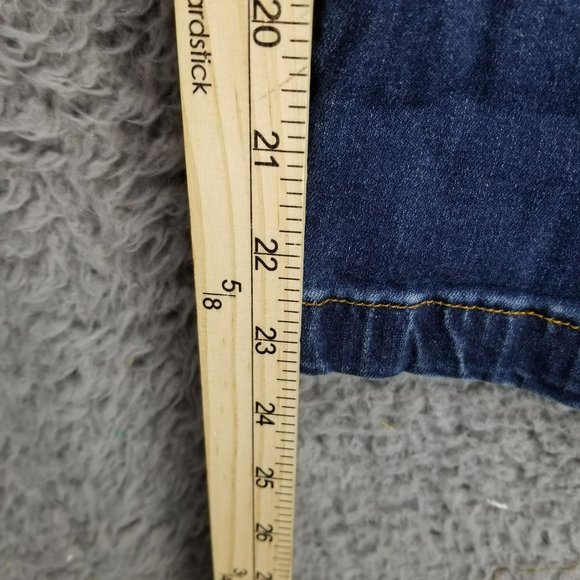 Kut From The Kloth Jeans Womens 6 Medium Wash Stretch Mid Rise Crop Straight NWT - Picture 9 of 16